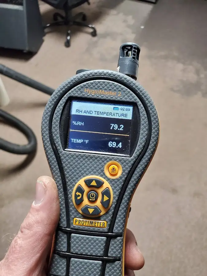 Moisture meter humidity assessment for Mold Remediation & Removal in Pauls Valley